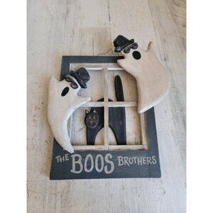 Vintage wedding window frame ghost boos brothers hanging sign